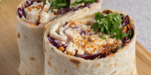 Toasted Hummus Wrap