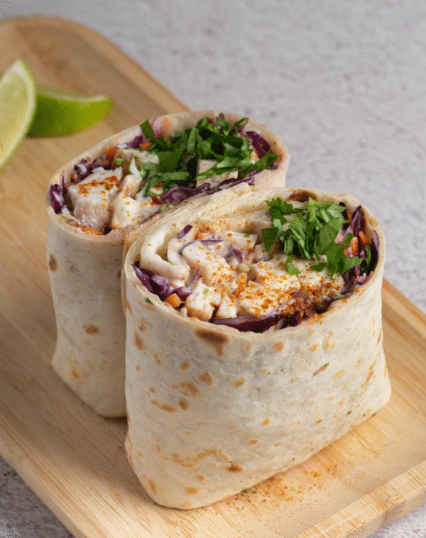 Toasted Hummus Wrap