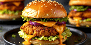 Chicken & Chorizo Burger